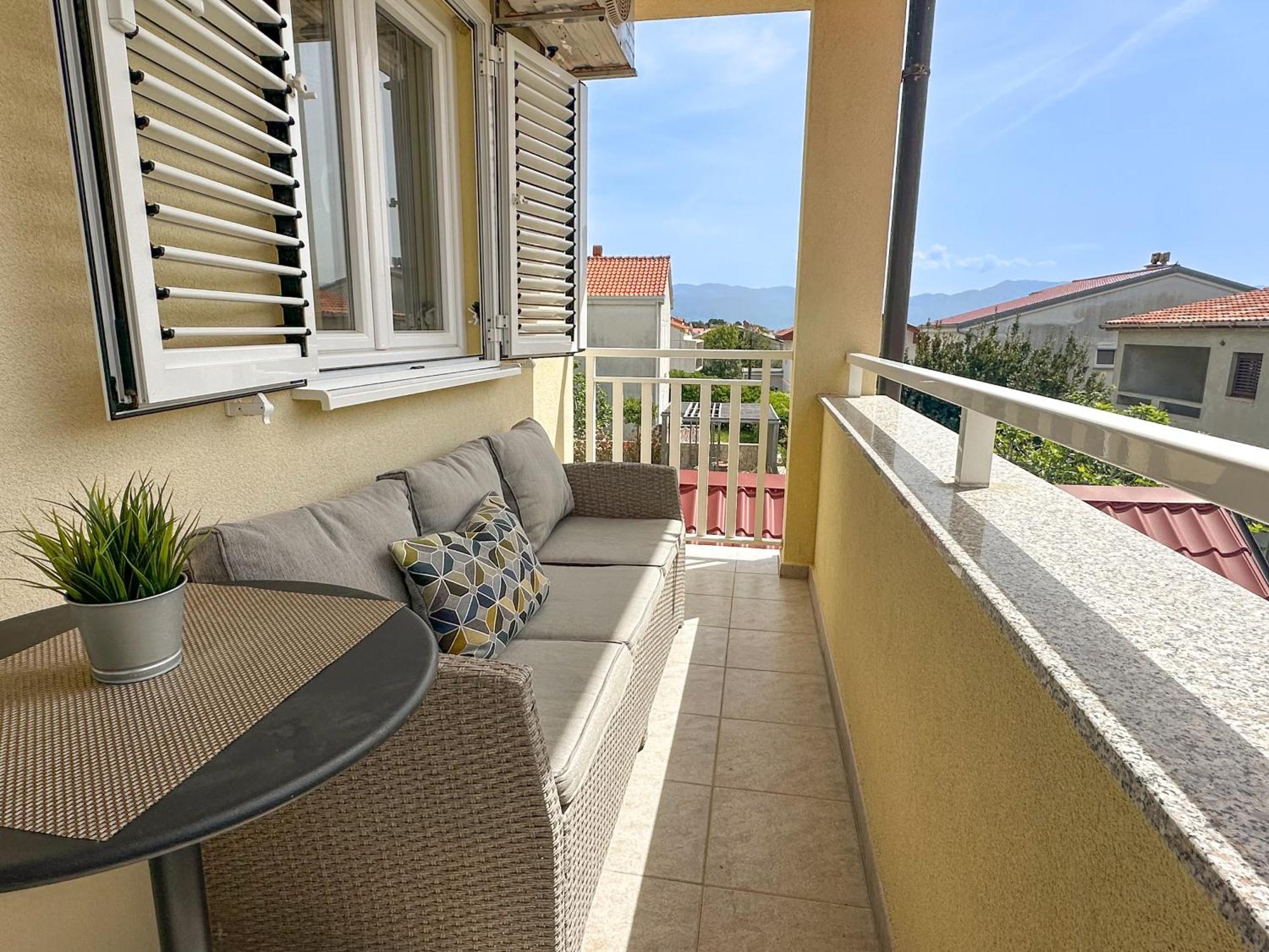 Apartment Baska Mit Poolarea - Krk, Kroatien Exterior foto